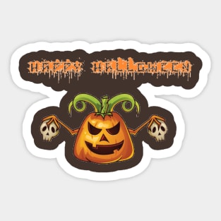 Happy Halloween Merch Sticker